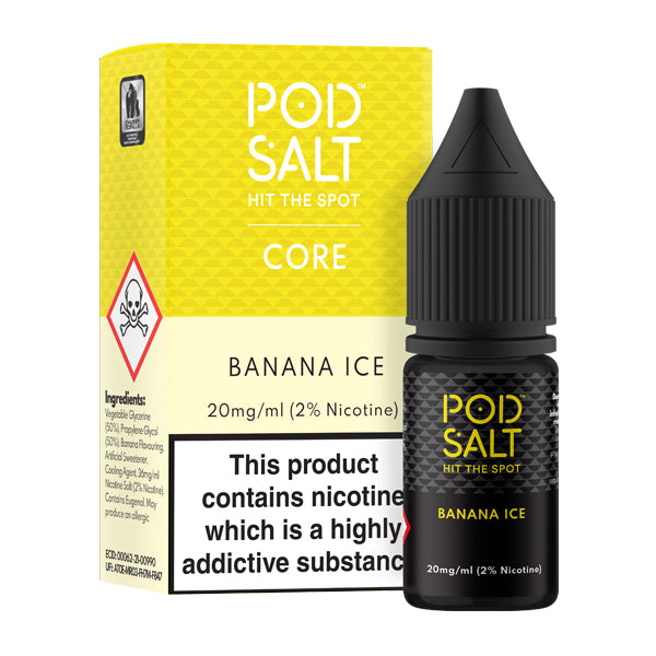 Pod Salt 10ml - Banana Ice