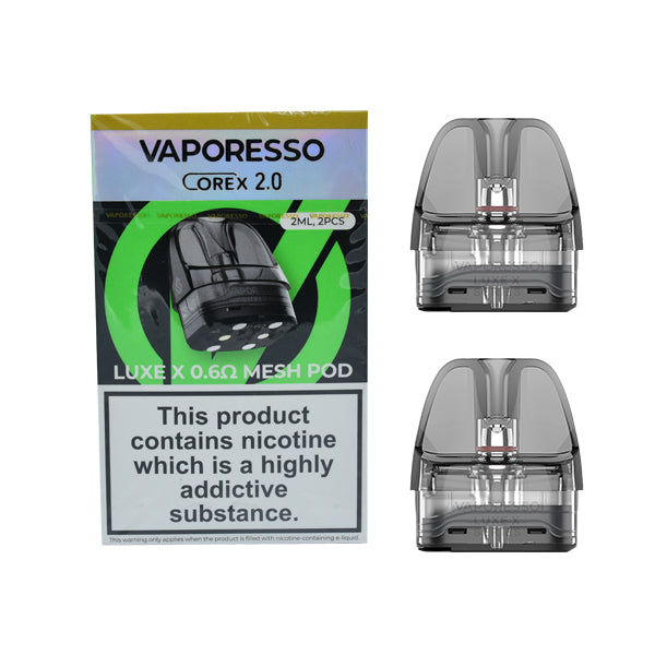 Vaporesso Luxe X Corex 2.0  Replacement 2pcs/pack - Mesh Pod XL