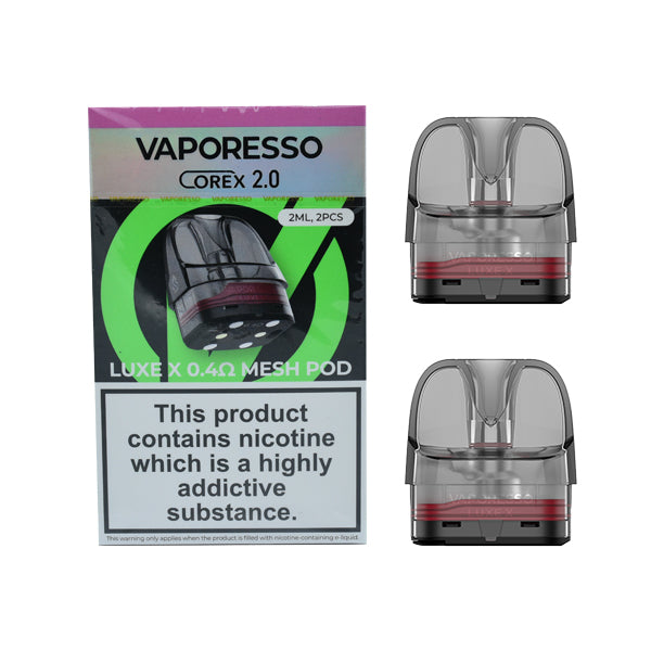 Vaporesso Luxe X Corex 2.0  Replacement 2pcs/pack - Mesh Pod XL