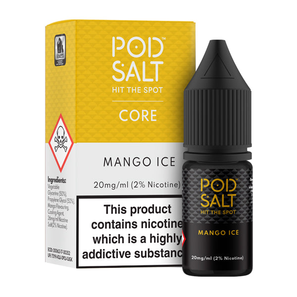 Pod Salt 10ml - Mango Ice