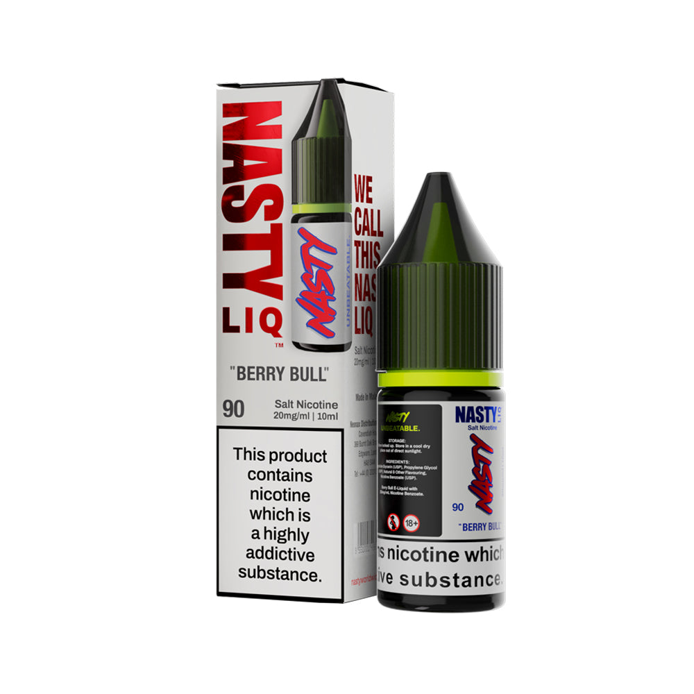 NASTY LIQ Nic Salt 10ml -  Berry Bull