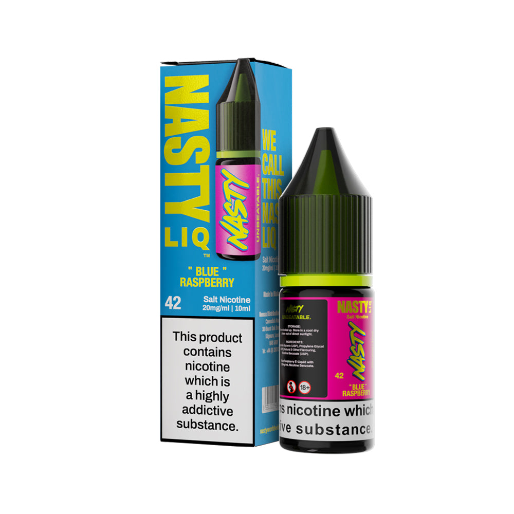 NASTY LIQ Nic Salt 10ml -  Blue Raspberry