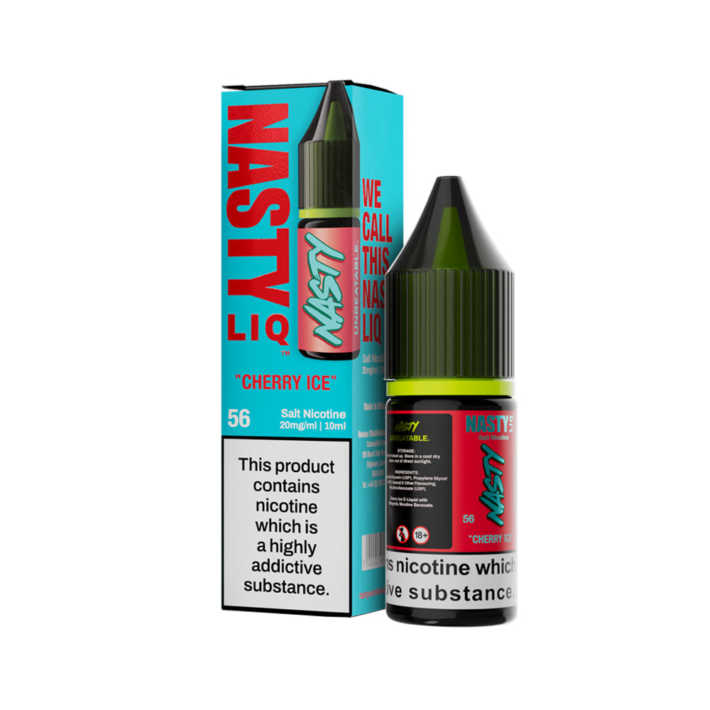 NASTY LIQ Nic Salt 10ml -  Cherry Ice