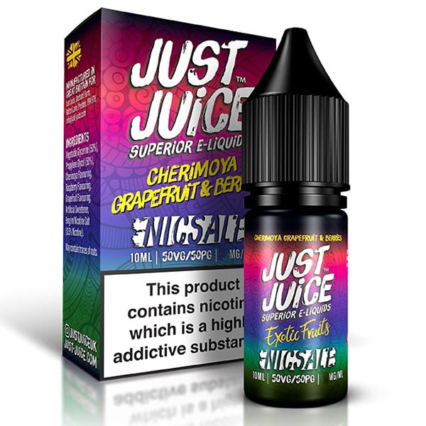 Just Juice 10ml Nic Salt - Cherimoya Grapefruit & Berries