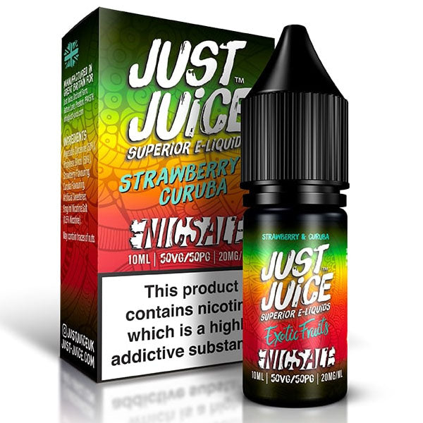 Just Juice 10ml Nic Salt - Strawberry & Curuba