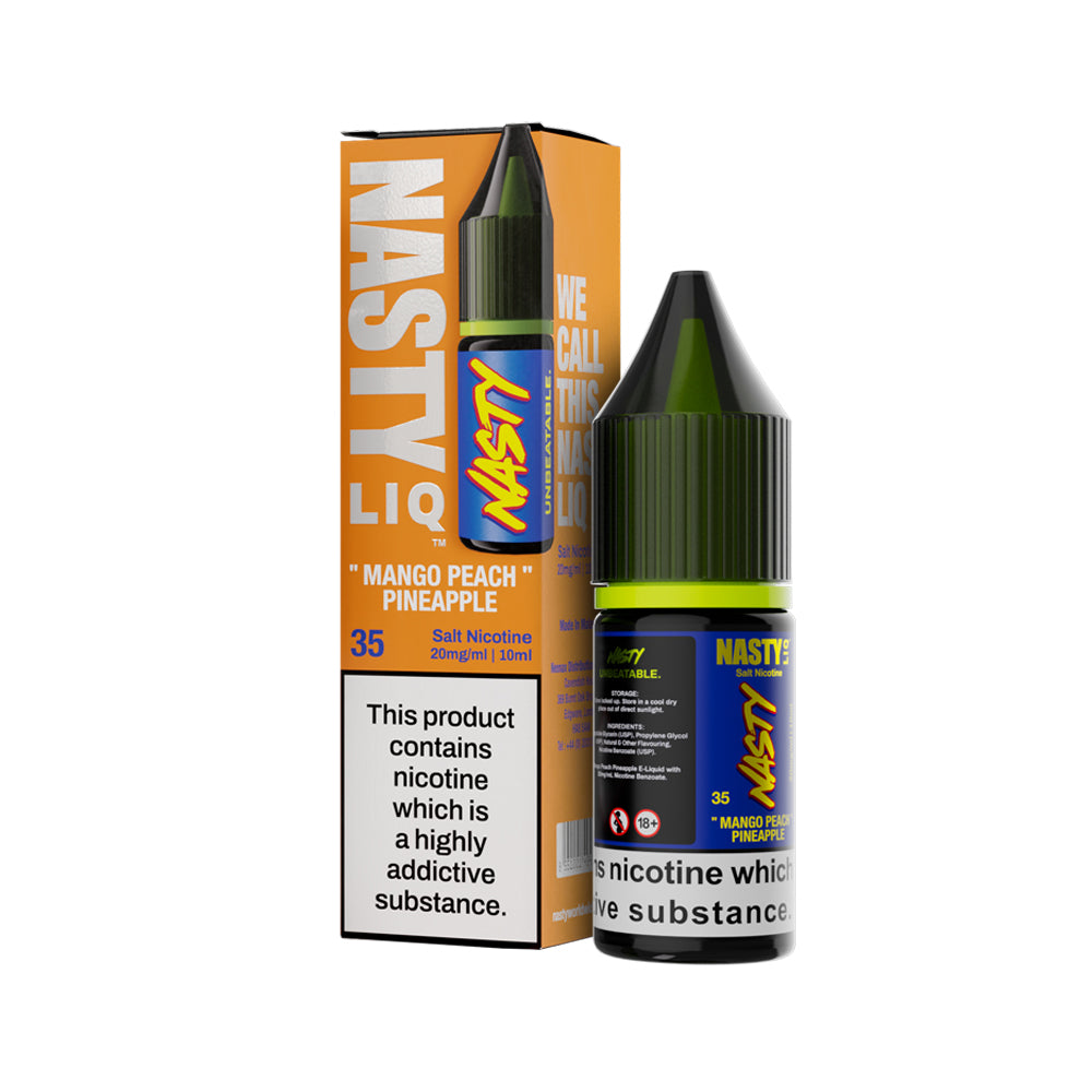 NASTY LIQ Nic Salt 10ml -  Mango Peach Pineapple