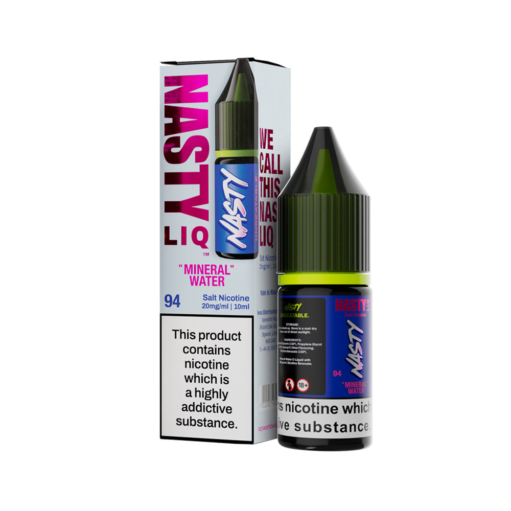 NASTY LIQ Nic Salt 10ml -  Mineral Water