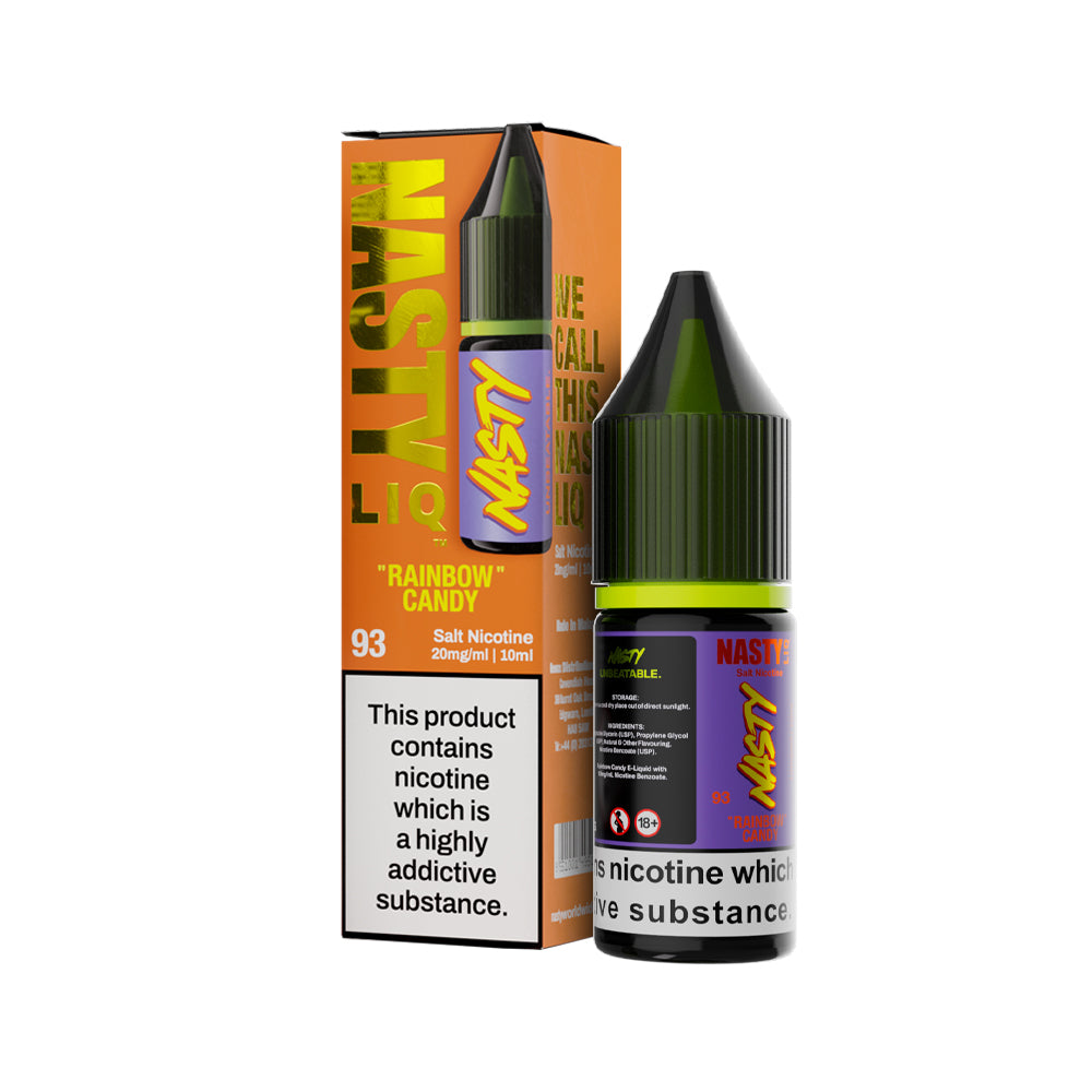 NASTY LIQ Nic Salt 10ml -  Rainbow Candy