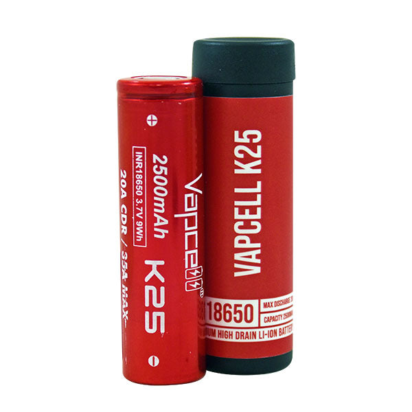 The Vapcell K25 18650