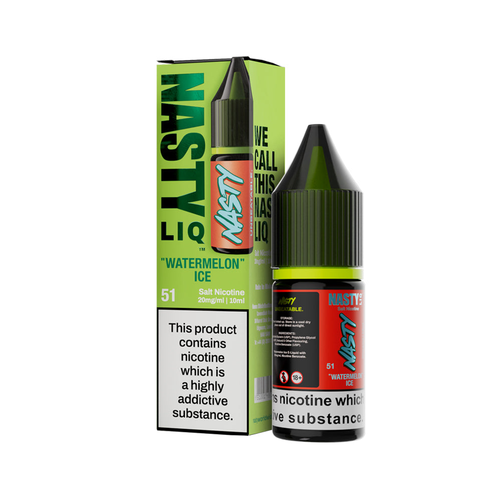 NASTY LIQ Nic Salt 10ml -  Watermelon Ice