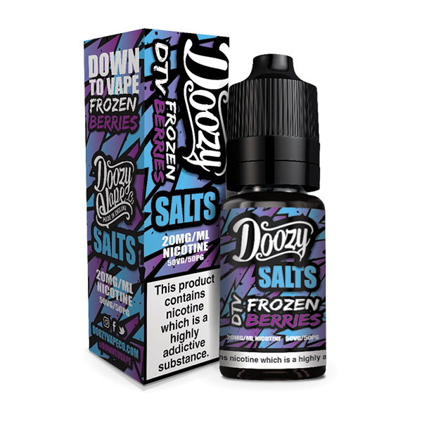 Doozy Vape Salts Frozen Berries  50/50 10ml e-liquid